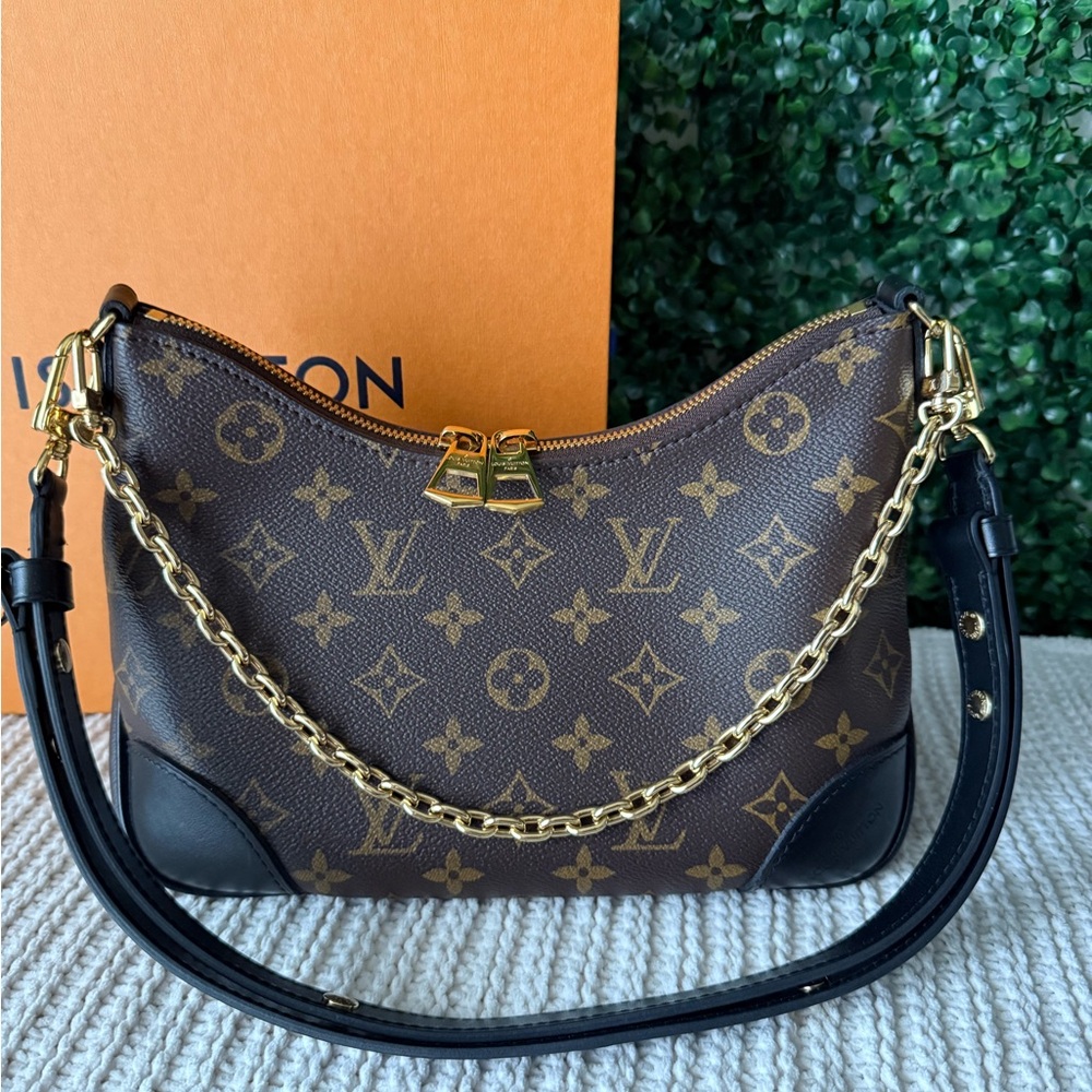 Louis Vuitton Brown Monogram Boulogne Convertible Bag - Picture 2 of 10